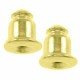 Ohrstecker Stopper Bullet Gold